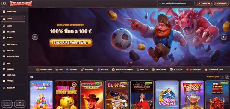 Découvrez les Offres Exclusives du Dragonia Casino en Ligne en France