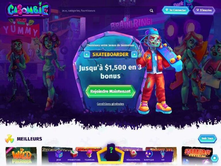 Découvrez le Casombie Casino en Ligne : Bonus et Promos Exclusives